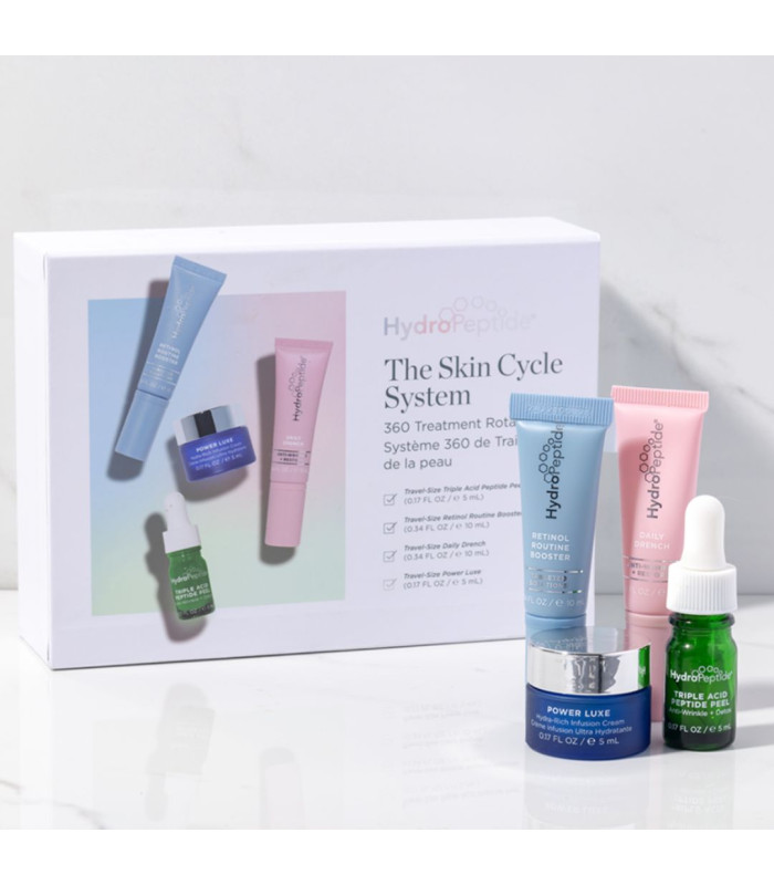 Hydratačná a revitalizačná nočná sada The Skin Cycle System 